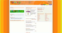 Desktop Screenshot of coloringfactory.com